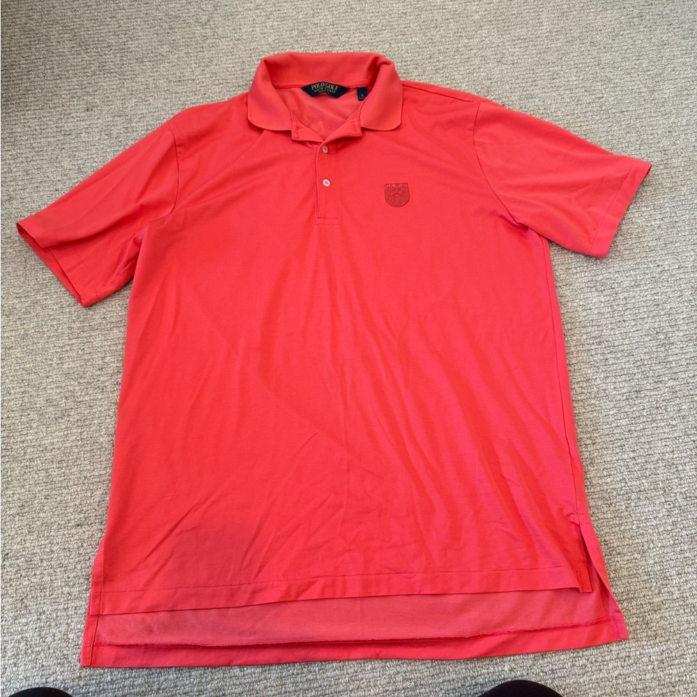 Polo Ralph Lauren watermelon color Polo golf Shirt men’s large Elk River
